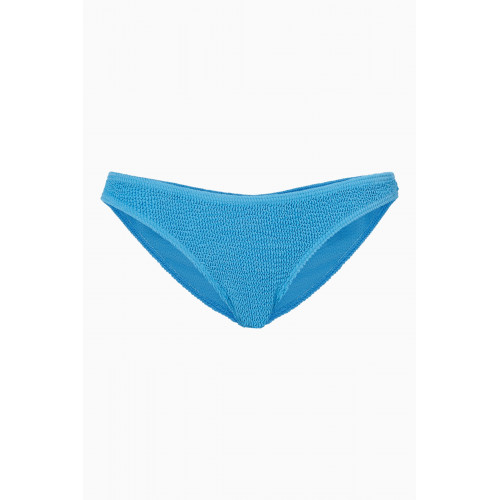Bond-Eye - Sign Eco Bikini Bottoms in Regenerated Nylon Blue