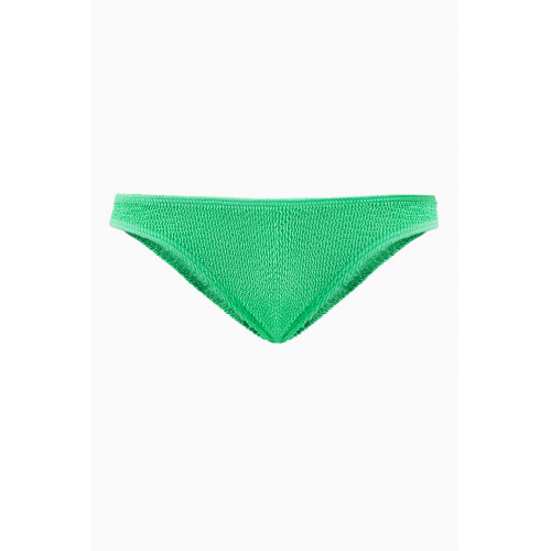 Bond-Eye - Sign Eco Bikini Bottoms in Regenerated Nylon Green