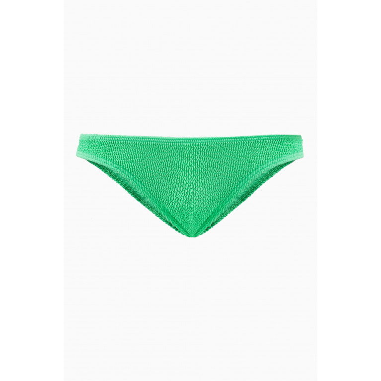 Bond-Eye - Sign Eco Bikini Bottoms in Regenerated Nylon Green