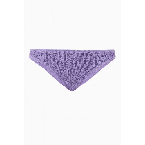 Bond-Eye - Sign Eco Bikini Bottoms in Regenerated Nylon Purple