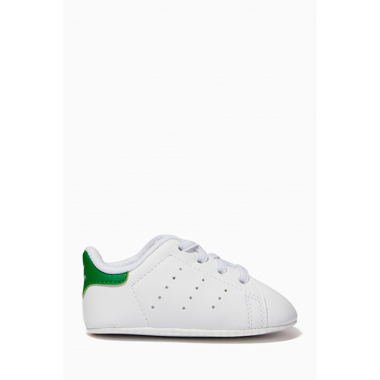 adidas Originals - Stan Smith Crib Sneakers in Faux Leather