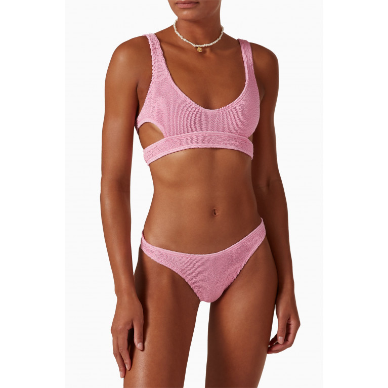 Bond-Eye - Nino Crop Bikini Top Pink