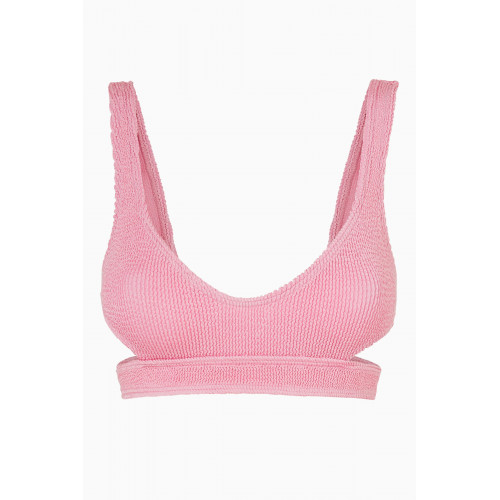 Bond-Eye - Nino Crop Bikini Top Pink