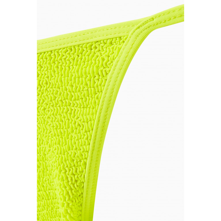 Bond-Eye - Larisa Eco Bikini Bottoms in Regenerated Nylon Yellow