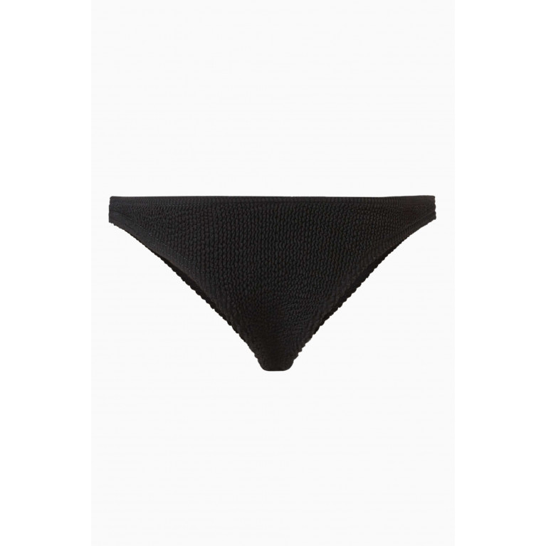 Bond-Eye - Sinner Eco Bikini Bottoms in Regenerated Nylon Black