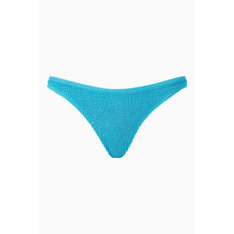 Bond-Eye - Sinner Eco Bikini Bottoms in Regenerated Nylon Blue