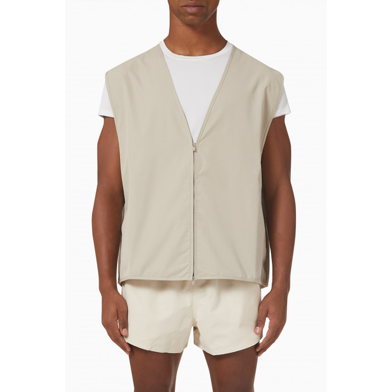 Fear of God Essentials - Essentials Vest in Woven Cotton