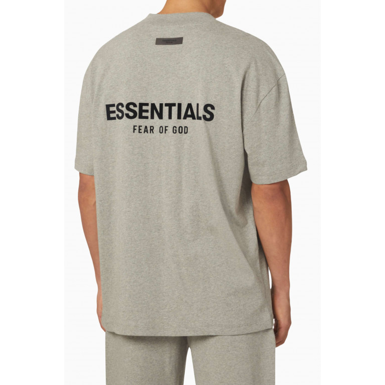 Fear of God Essentials - Essentials Logo T-shirt in Cotton