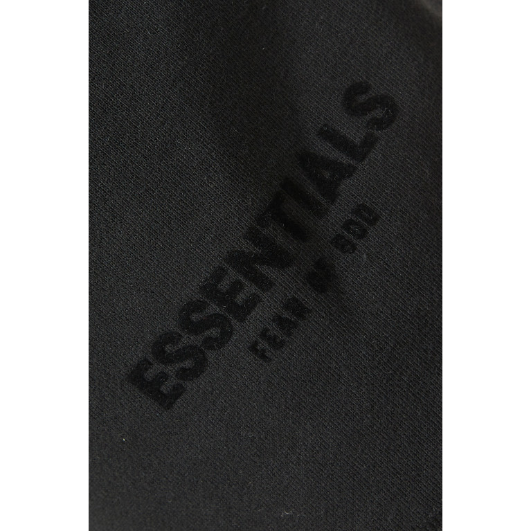 Fear of God Essentials - Essentials Logo Sweatshorts in Cotton-blend Black