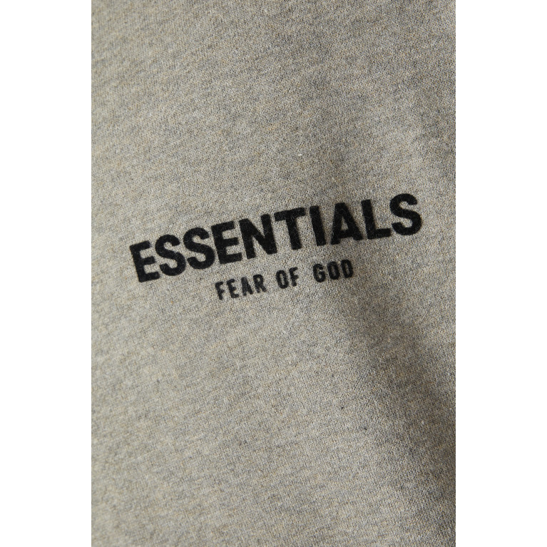 Fear of God Essentials - Essentials Logo Hoodie in Cotton-blend