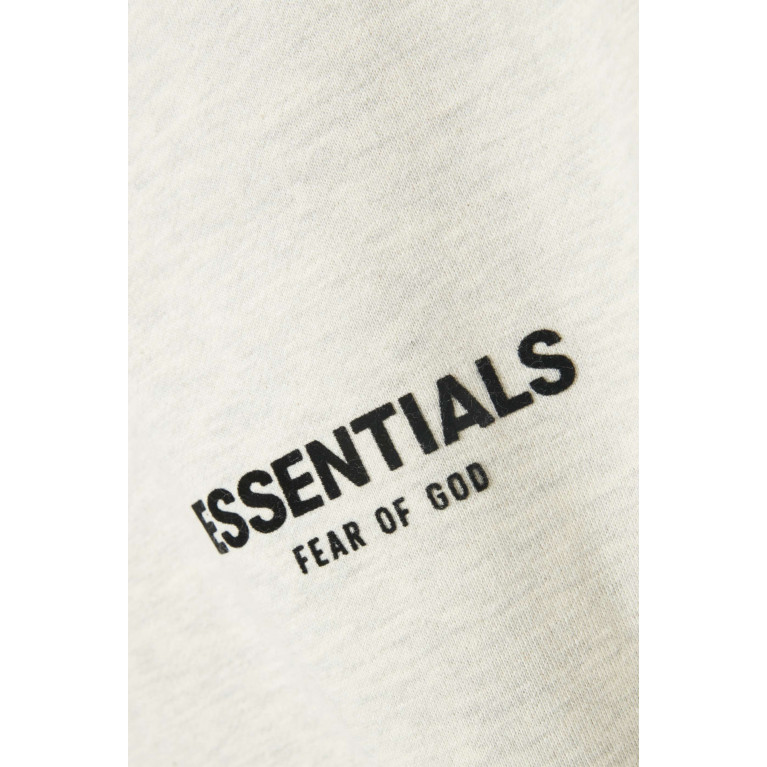Fear of God Essentials - Essentials Logo Crewneck Sweatshirt in Cotton-blend Grey