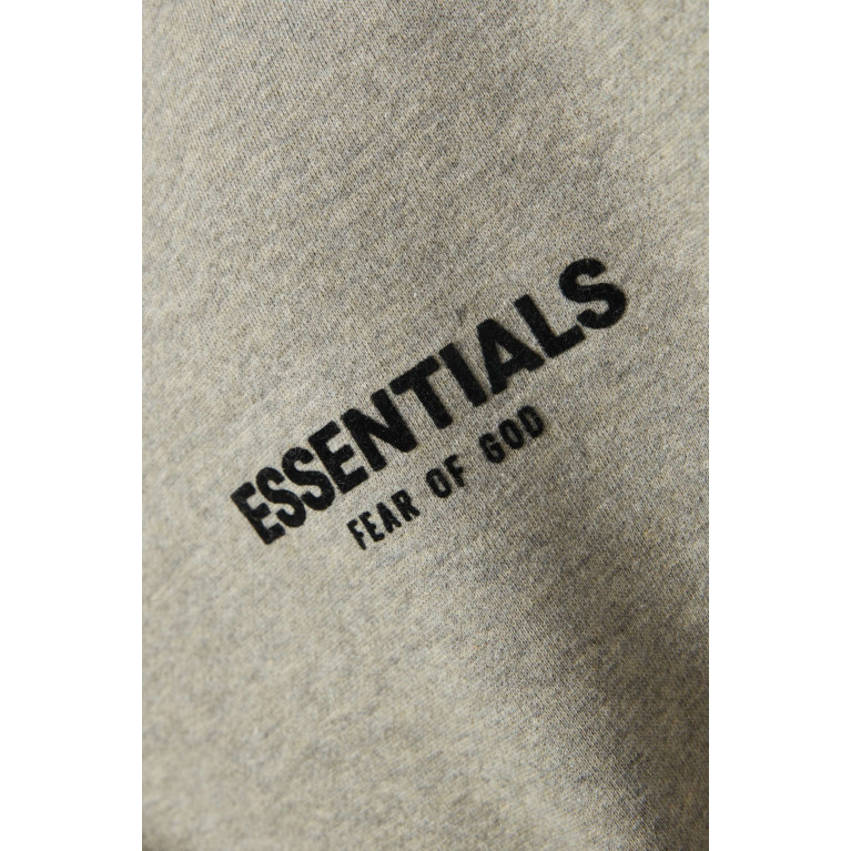 Fear of God Essentials - Essentials Logo Crewneck Sweatshirt in Cotton-blend