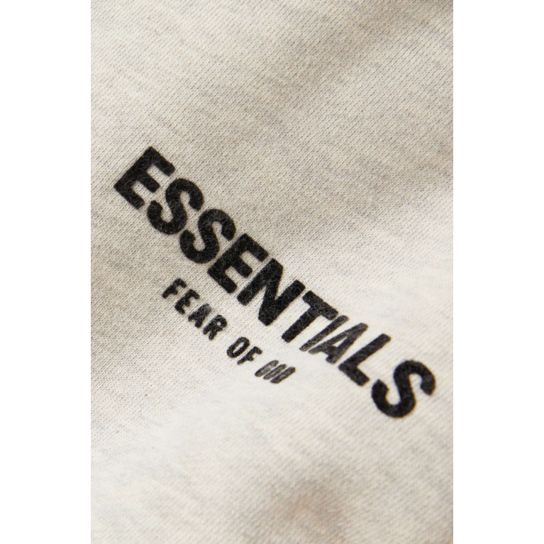 Fear of God Essentials - Mockneck Logo Sweatshirt in Fleece