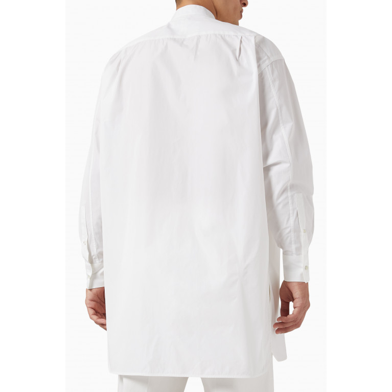 Alexander McQueen - Oversized Shirt in Cotton Blend
