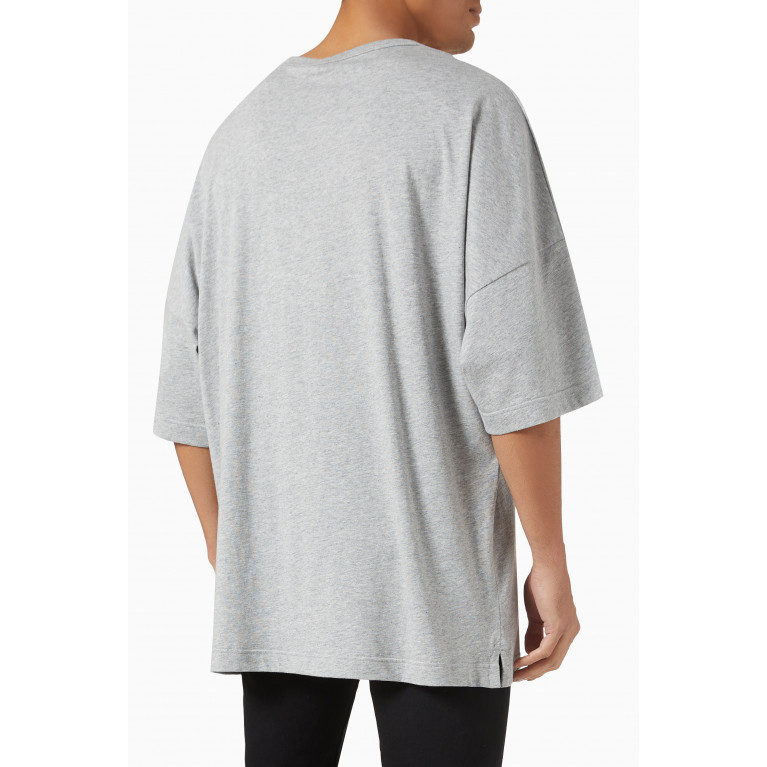 Alexander McQueen - Oversized T-shirt in Cotton Jersey