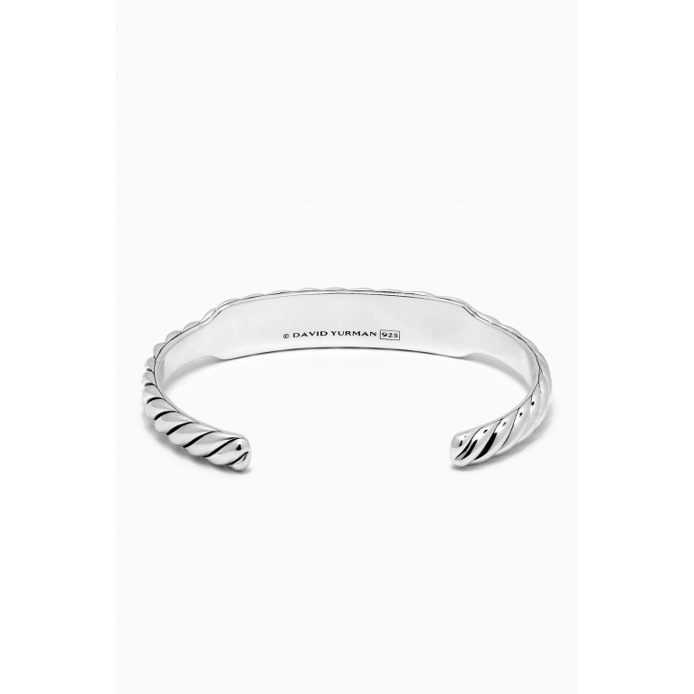 David Yurman - Sculpted Cable Cuff Bracelet in Sterling Silver
