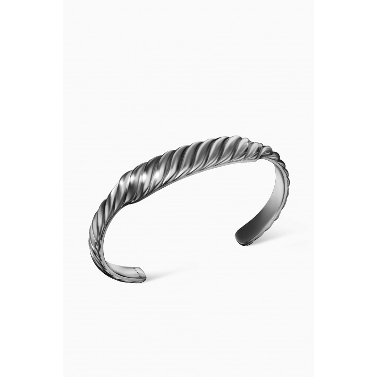 David Yurman - Sculpted Cable Cuff Bracelet in Sterling Silver