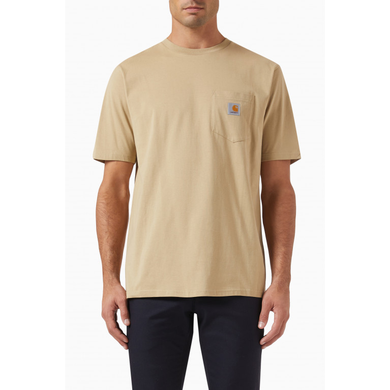 Carhartt WIP - Patch Pocket T-shirt in Cotton Jersey Neutral