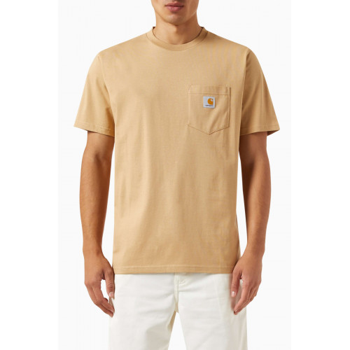 Carhartt WIP - Patch Pocket T-shirt in Cotton Jersey Brown