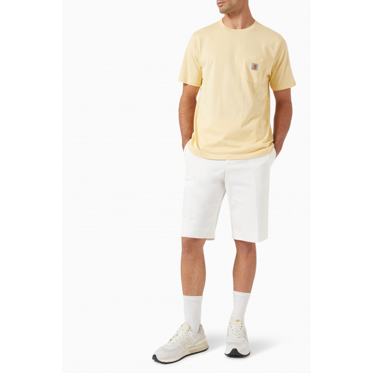 Carhartt WIP - Patch Pocket T-shirt in Cotton Jersey Yellow