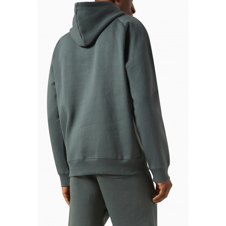 Carhartt WIP - Hooded Chase Sweatshirt in Cotton Blend Green