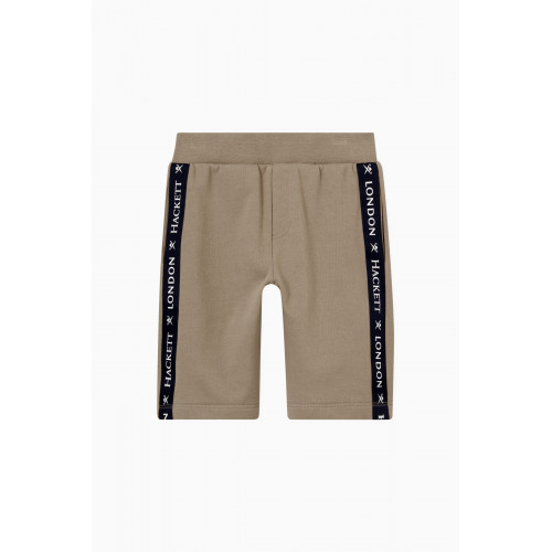 Hackett London - Logo Tape Shorts in Cotton