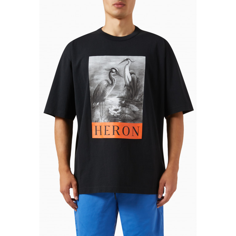 Heron Preston - Printed T-shirt in Organic Cotton