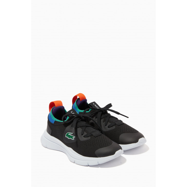 Lacoste - Run Spin Sneakers in Knit Mesh