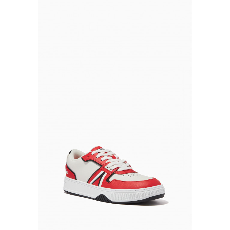Lacoste - L001 Trainers in Smooth Leather & Faux Leather