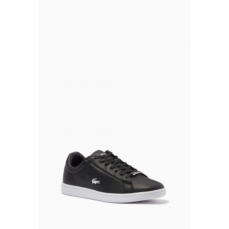 Lacoste - Carnaby Sneakers in Leather Black