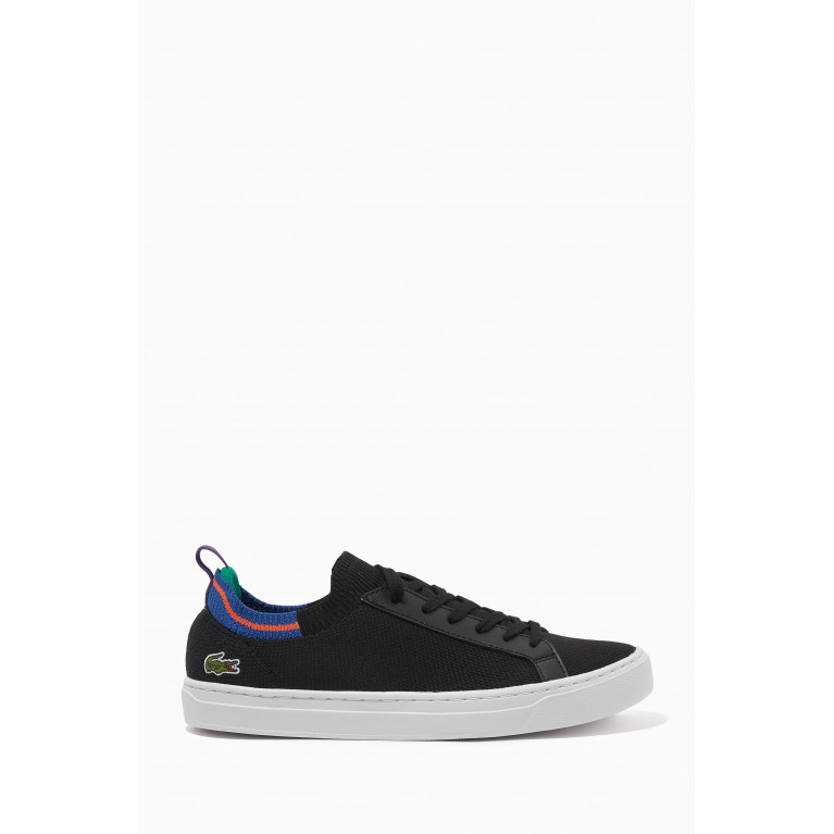 Lacoste - La Piquée Sneakers in Canvas Black