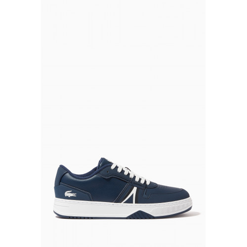 Lacoste - L001 Trainers in Smooth & Faux Leather Blue