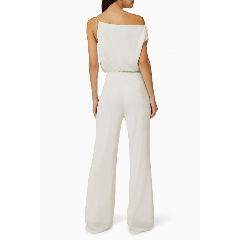 Misha - Emer Jumpsuit in Jersey White