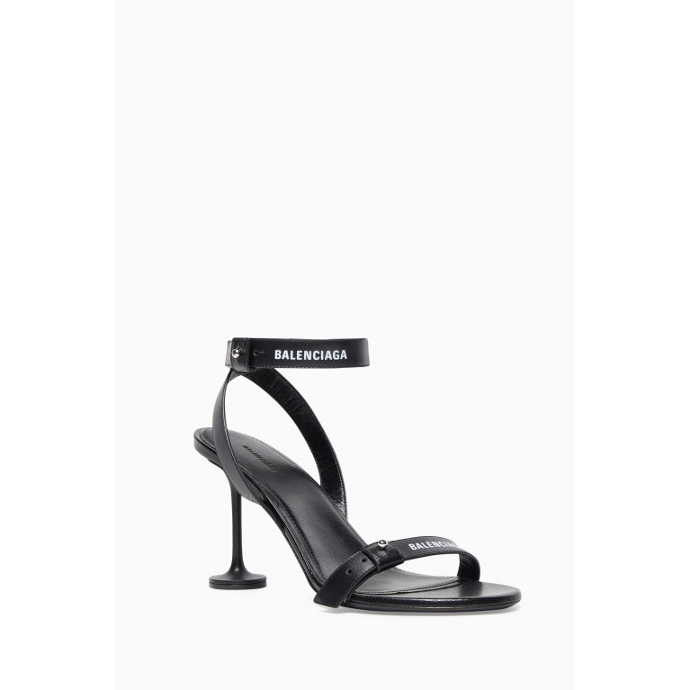 Balenciaga - Afterhour 90 Sandal in Smooth Calfskin