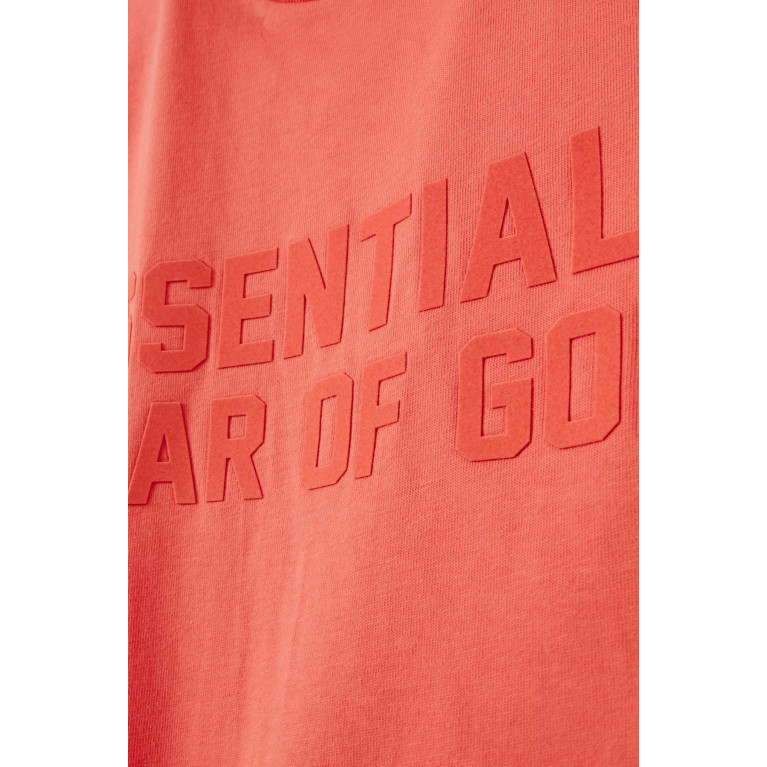 Fear of God Essentials - Tonal Logo T-shirt in Core Jersey