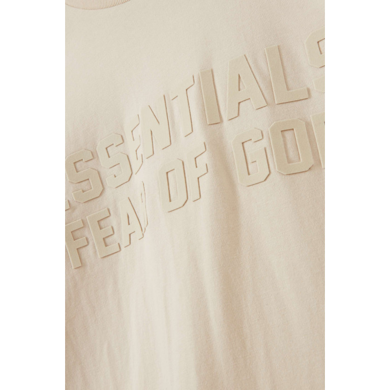 Fear of God Essentials - Logo T-shirt in Core Jersey