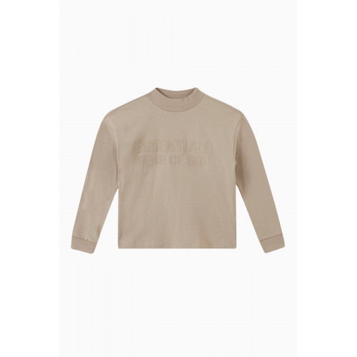 Fear of God Essentials - Logo T-shirt in Core Jersey