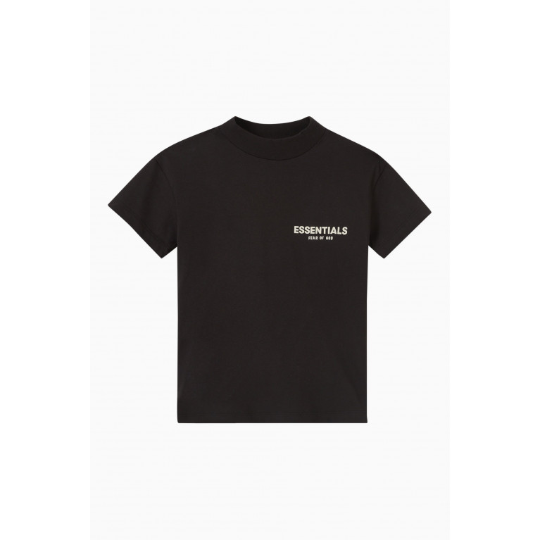 Fear of God Essentials - Logo T-shirt in Cotton