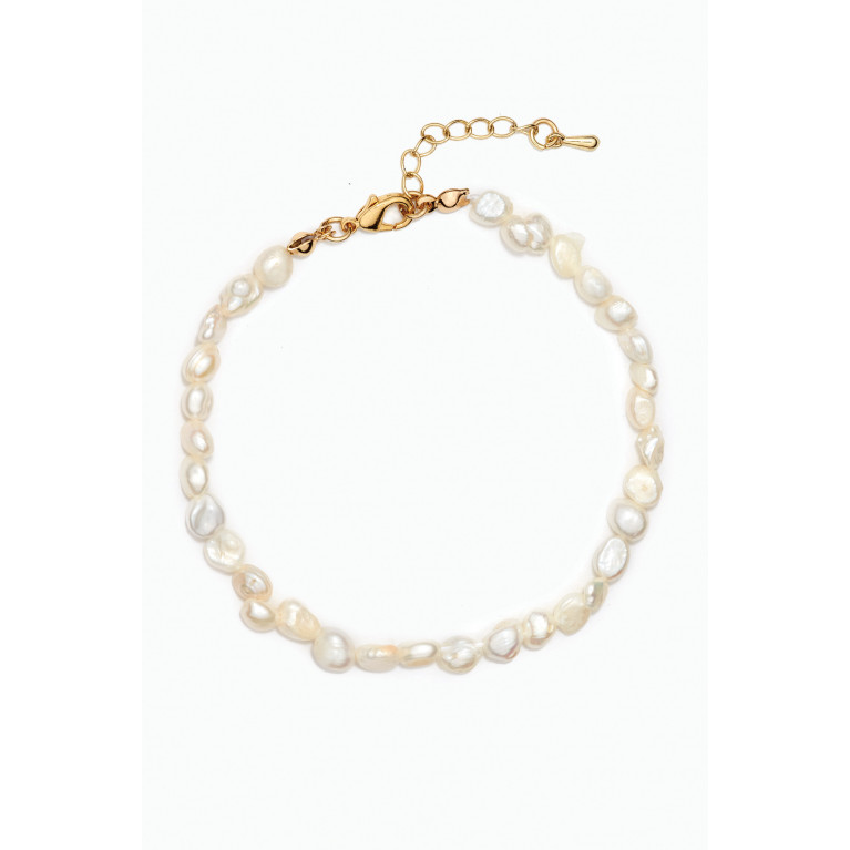 The Jewels Jar - Ariel Bracelet in Keshi Pearls