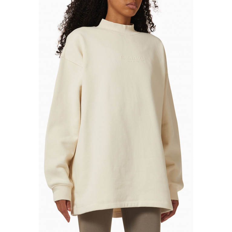 Fear of God Essentials - Core Relax Crewneck Sweatshirt in Fleece