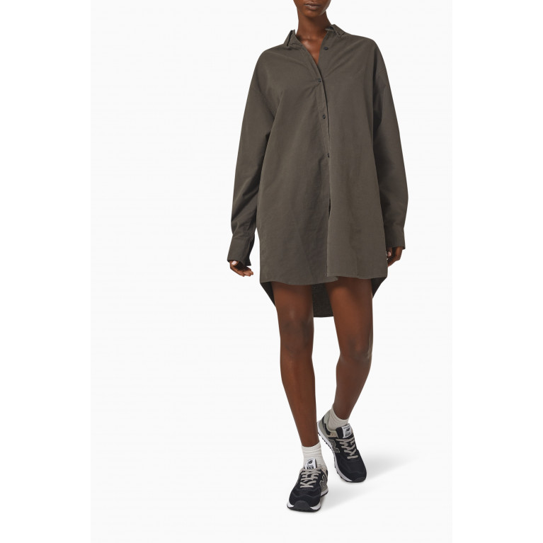 Fear of God Essentials - Oversized Oxford Shirt in Cotton