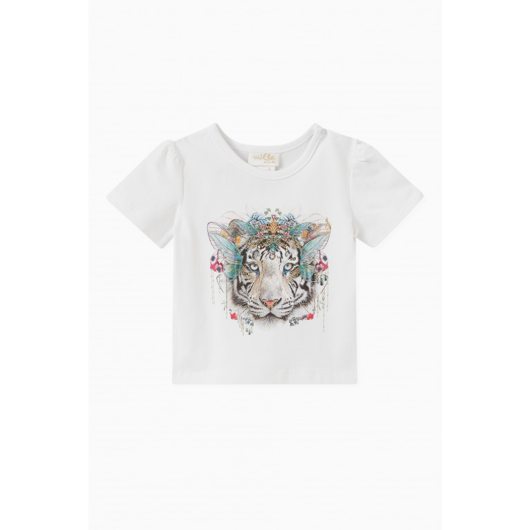 CAMILLA - Queens Bee Hive T-shirt in Cotton