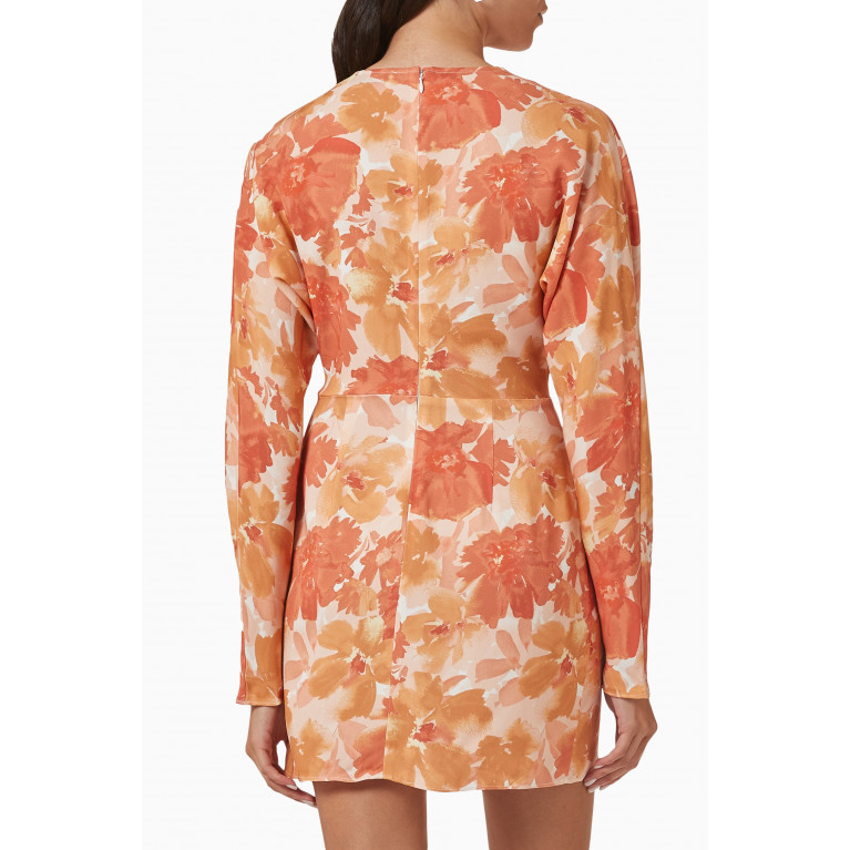 Significant Other - Maeve Floral-print Mini Dress in Stretch-viscose