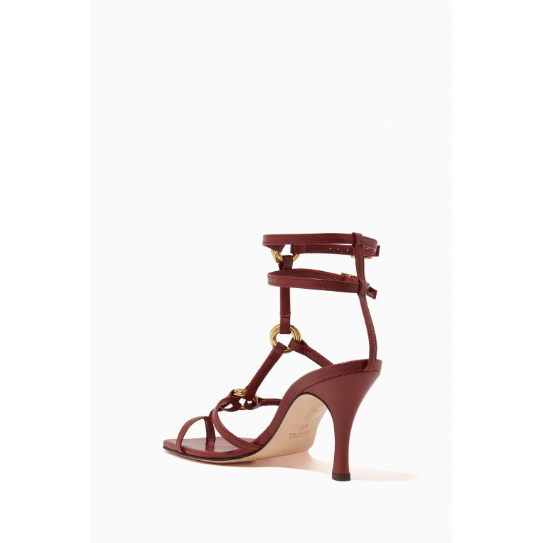 Christopher Esber - Ilona Buckled Sandals in Nappa Leather