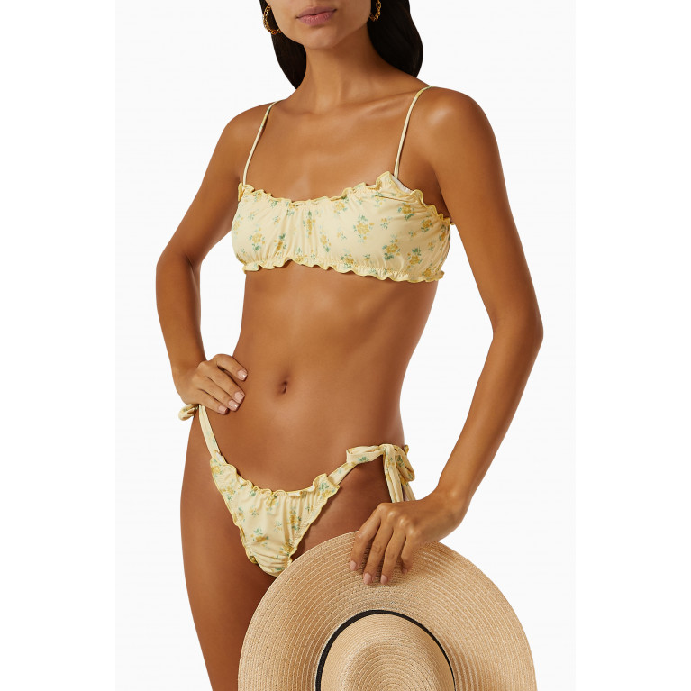 Frankies Bikinis - x Gigi Hadid Arabelle Floral Bikini Top