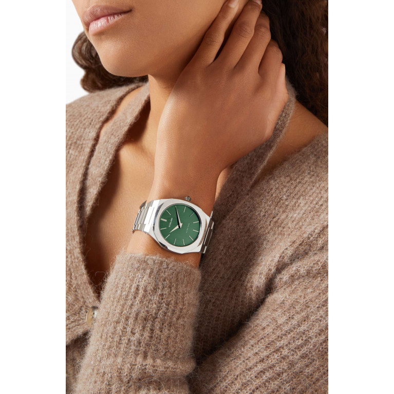 D1 Milano - Ultra Thin Bracelet Watch, 40mm Green