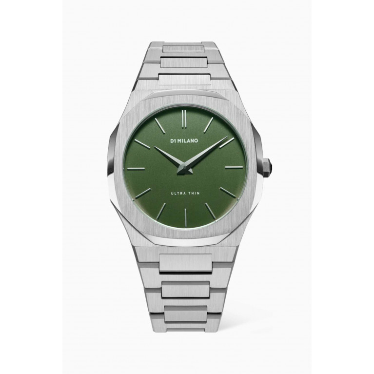 D1 Milano - Ultra Thin Bracelet Watch, 40mm Green
