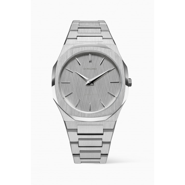 D1 Milano - Linen Ultra Thin Bracelet Watch, 40mm