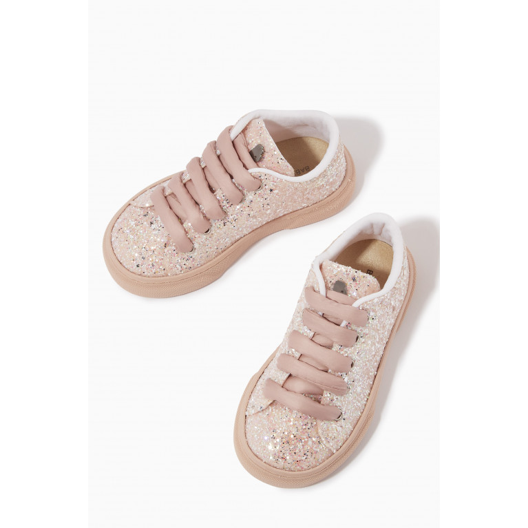 Babywalker - Glitter-embellished Sneakers