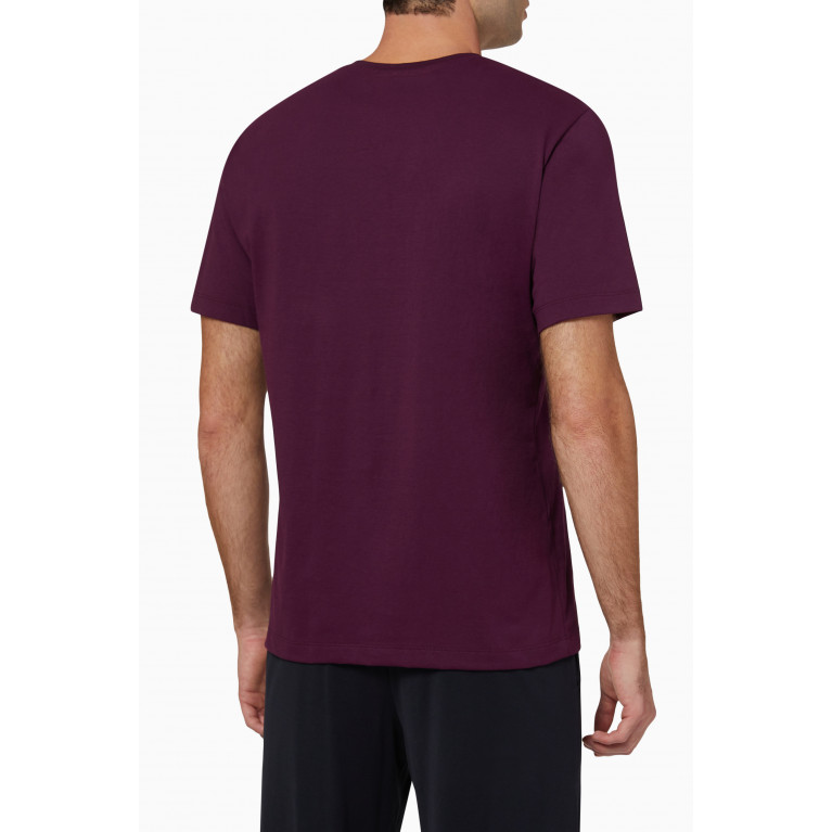 Hanro - Living T-shirt in Cotton Red